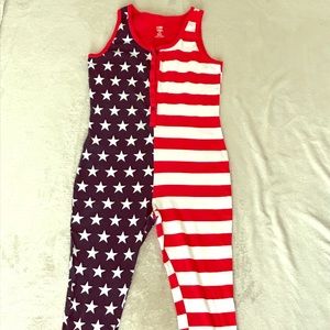 American Flag Onesie